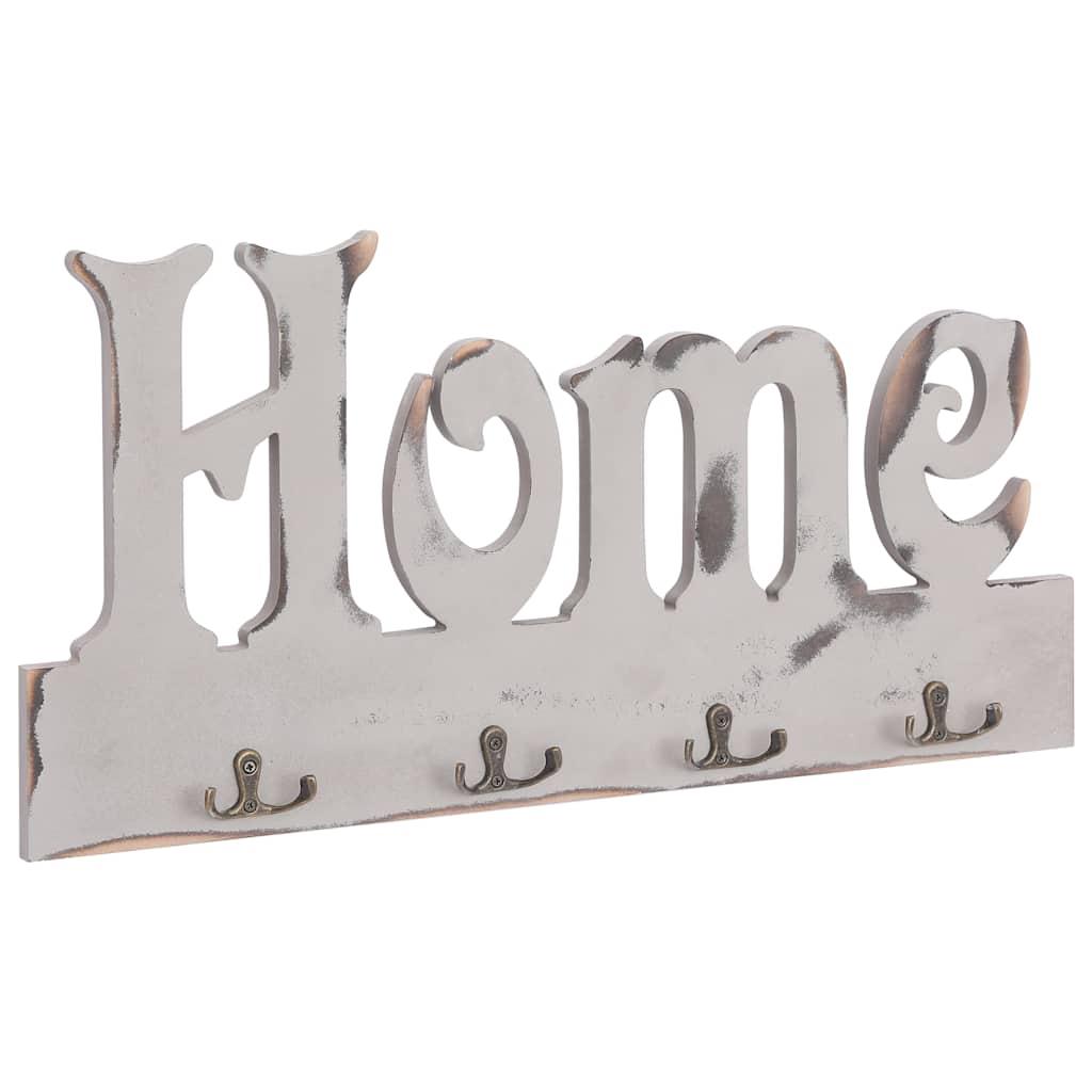 Perchero de pared HOME 50x23 cm