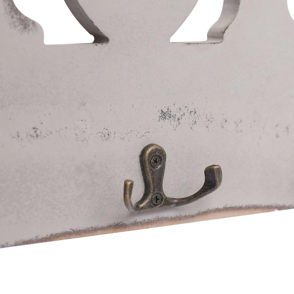 Perchero de pared HOME 50x23 cm