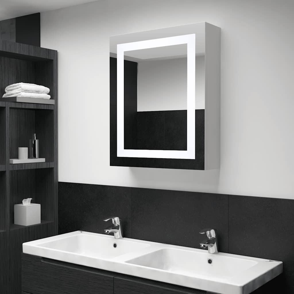 Mueble de baño con espejo LED