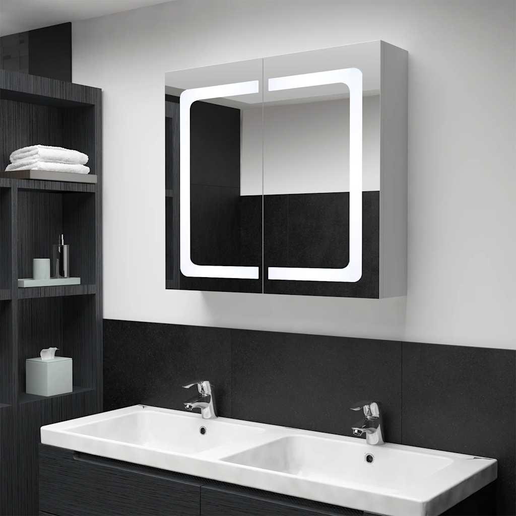 Mueble de baño con espejo LED