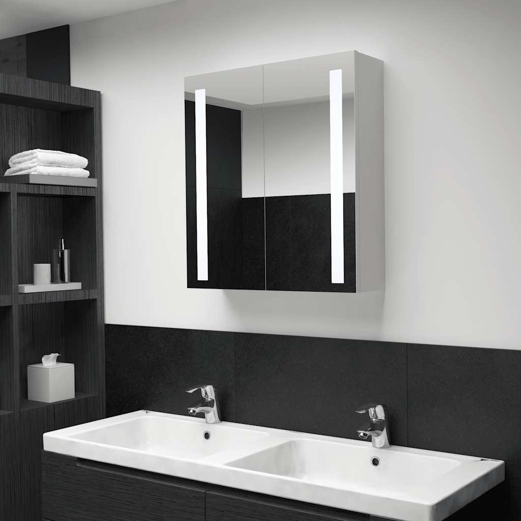 Mueble de baño con espejo LED