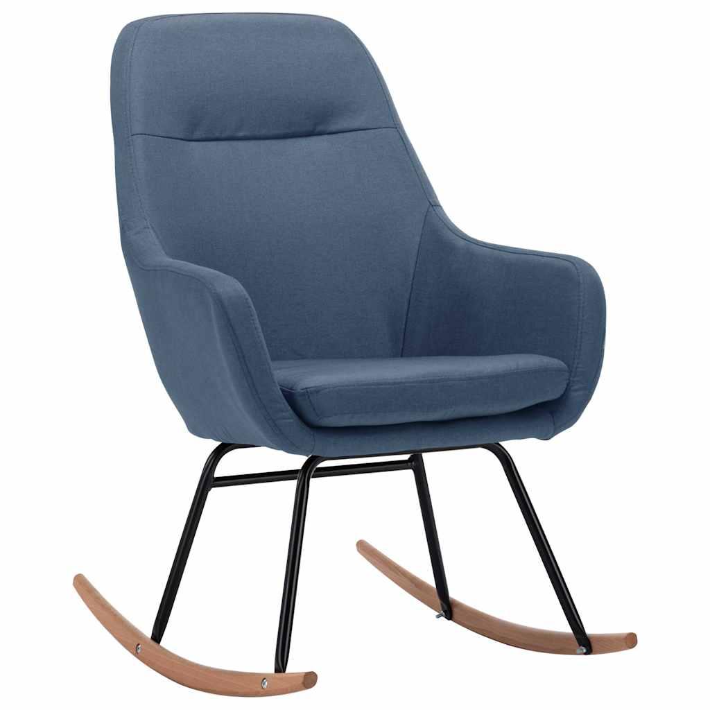 Silla mecedora de tela