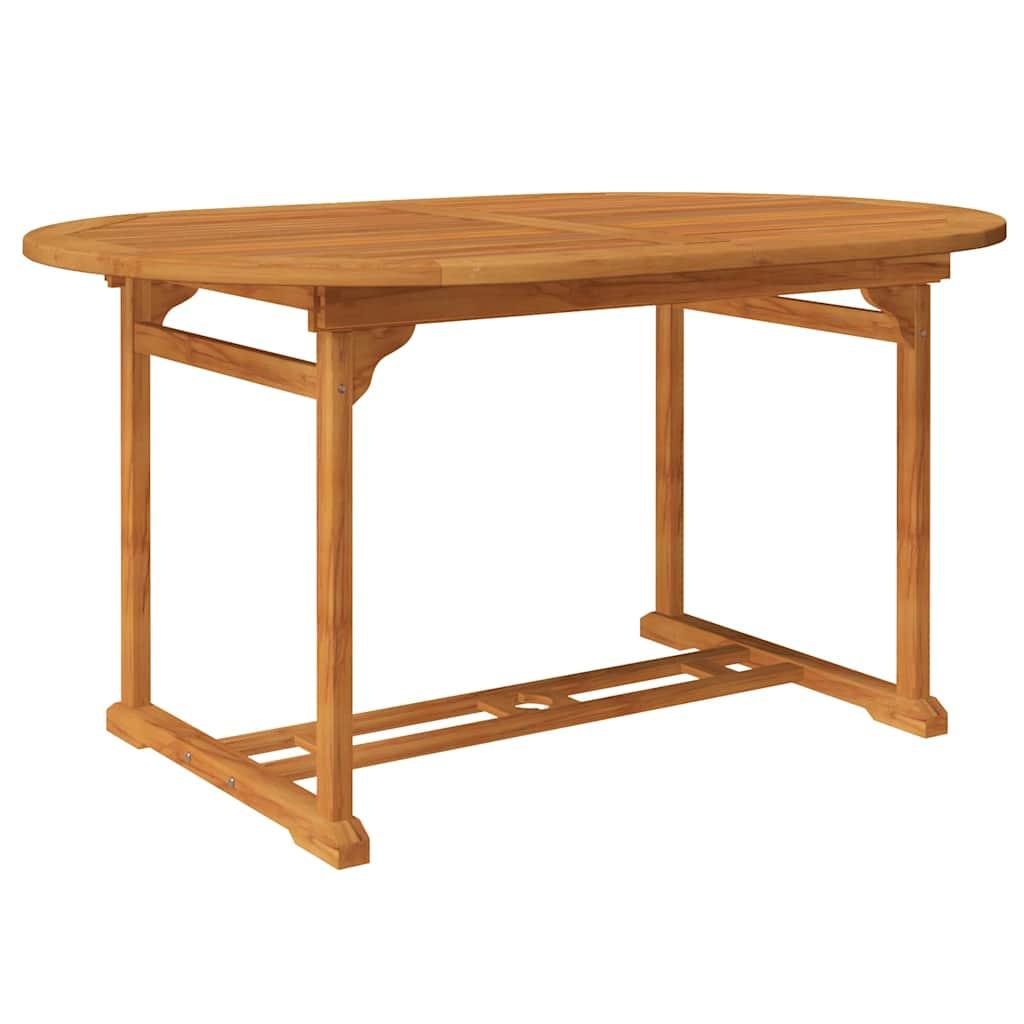 Juego de comedor de jardín 5 piezas 150-200 cm