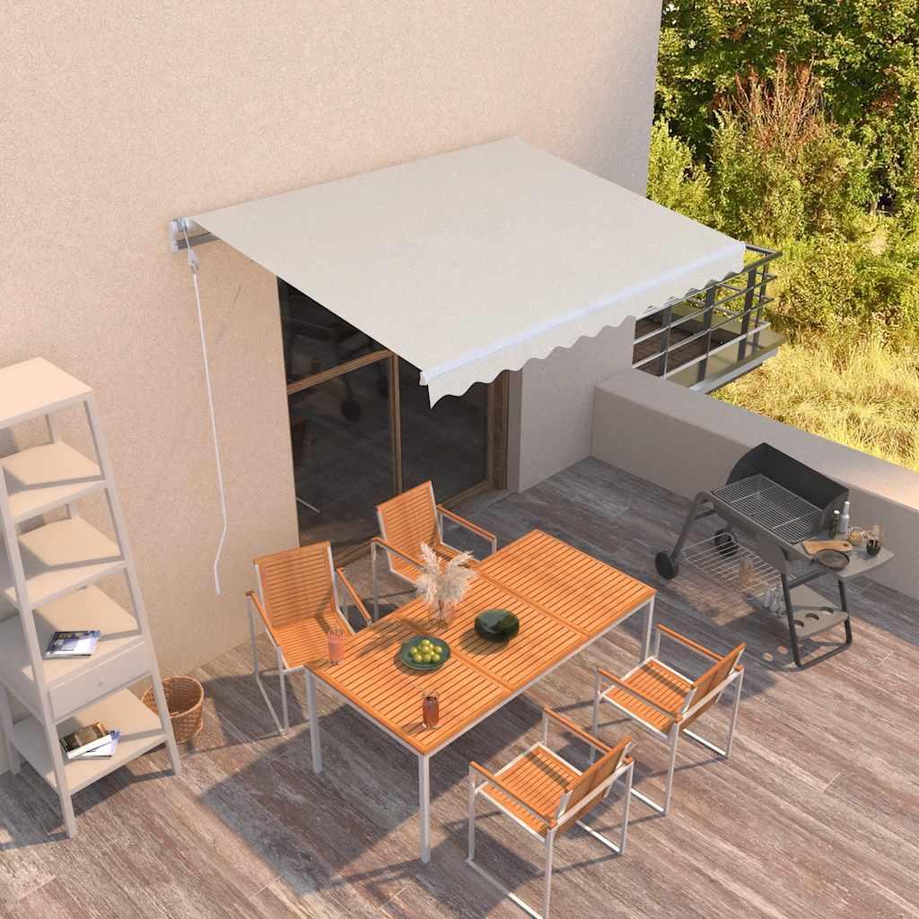 Toldo retráctil automático