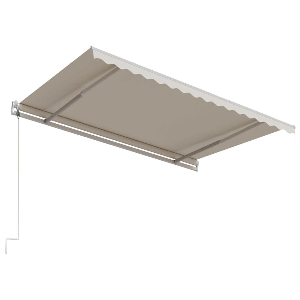 Toldo retráctil automático