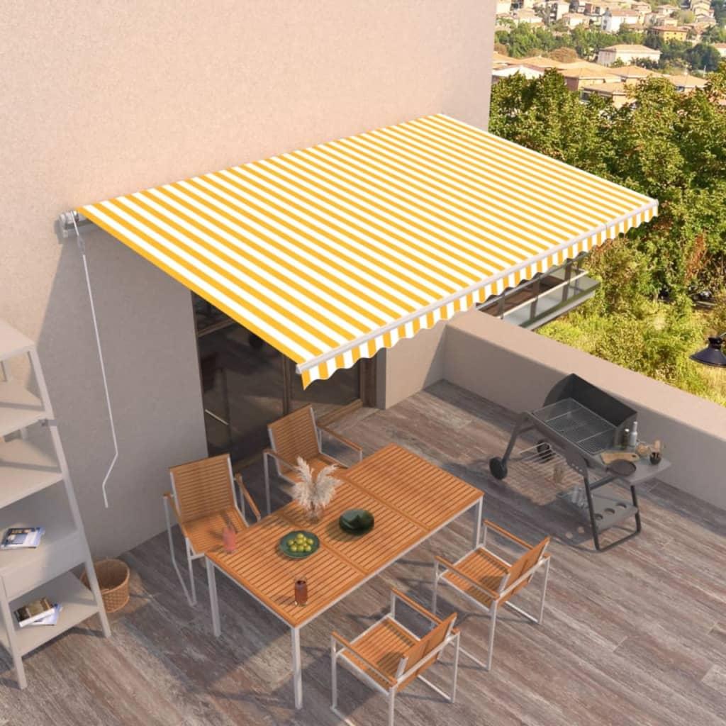 Toldo retráctil automático