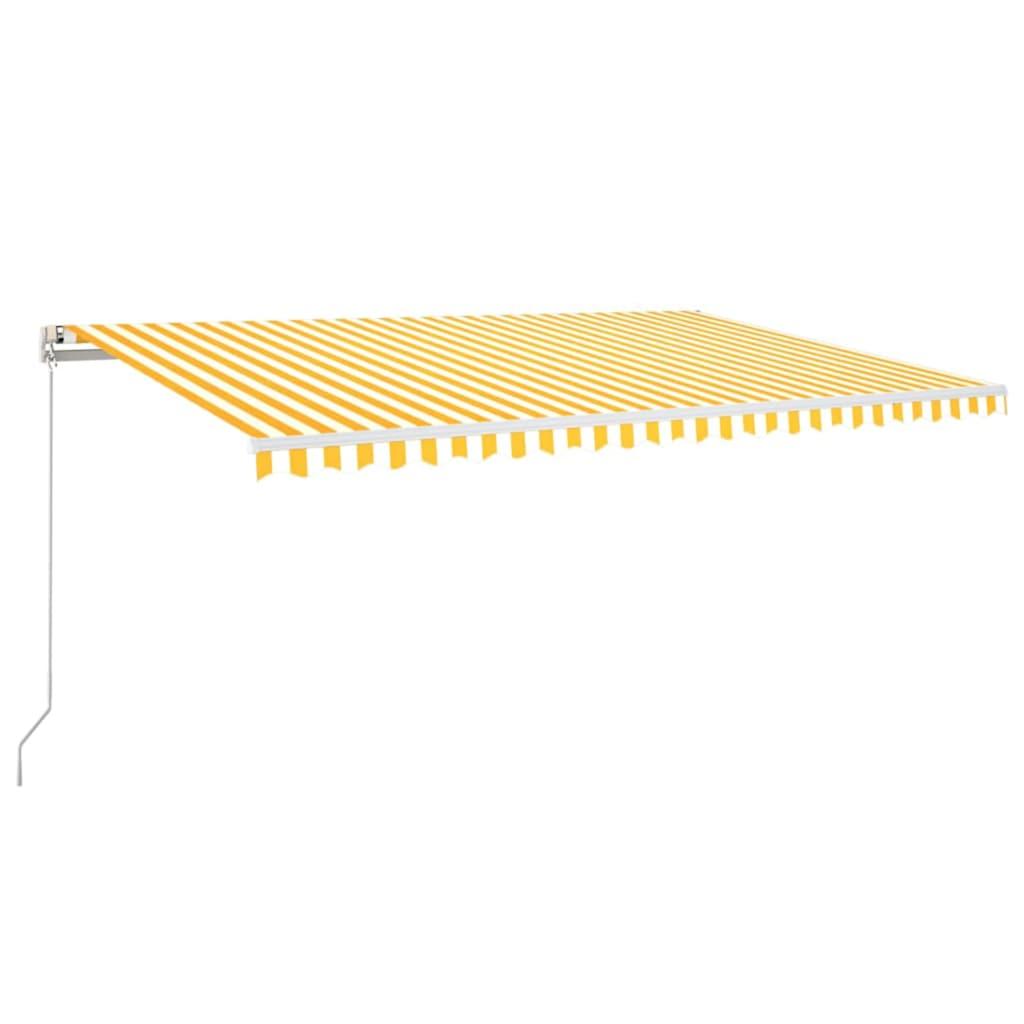 Toldo retráctil automático