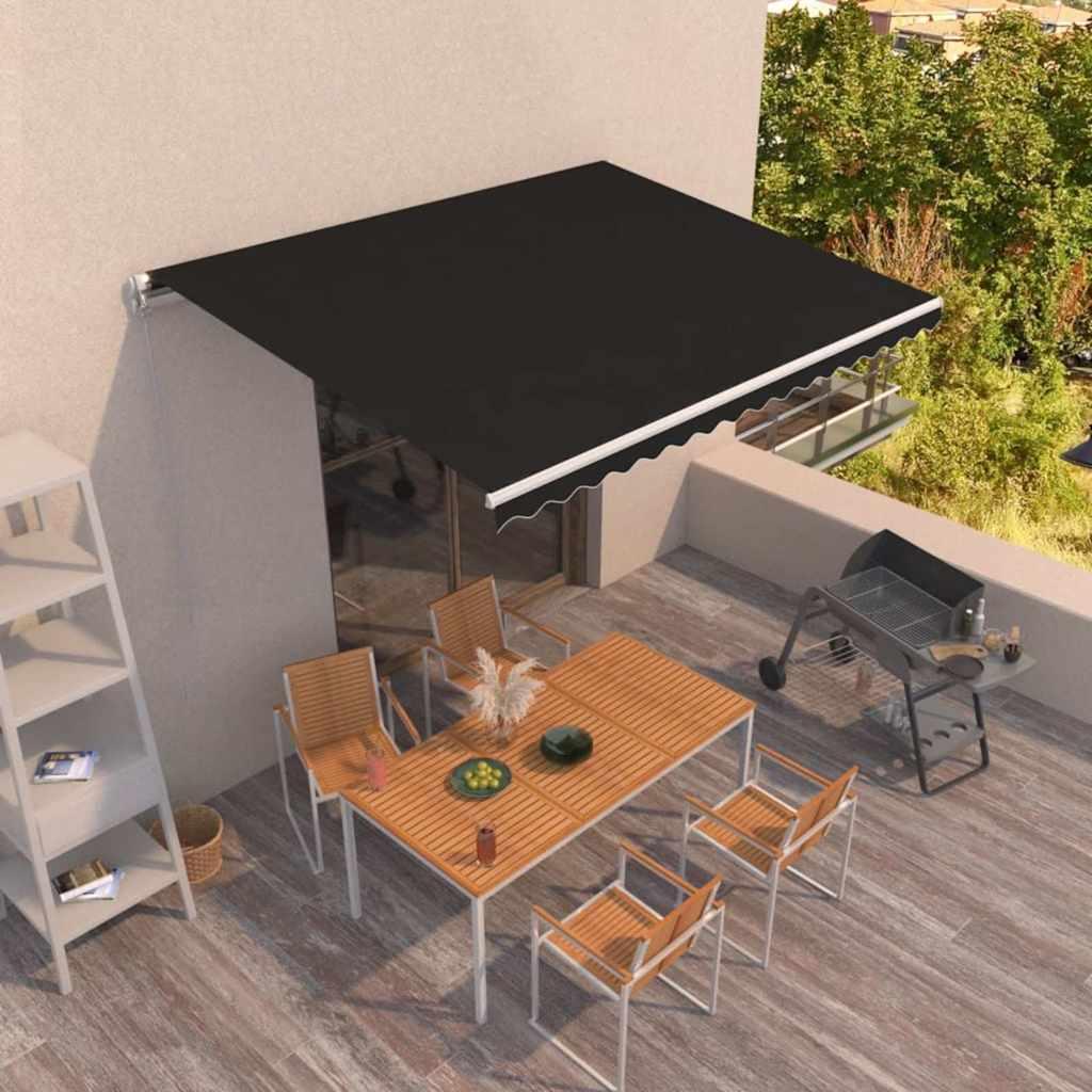 Toldo retráctil de 8 opciones