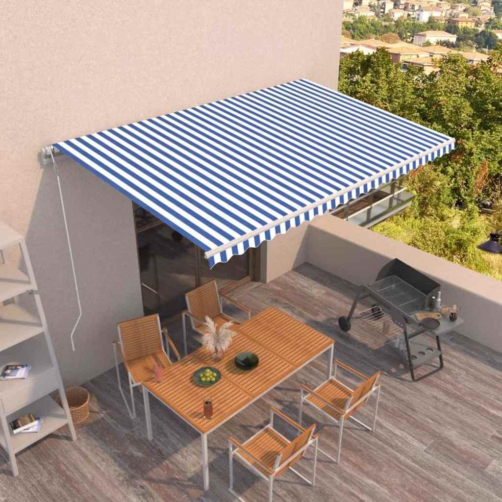 Toldo retráctil automático