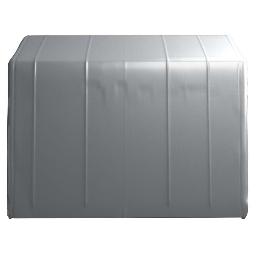 Carpa de almacenamiento acero gris