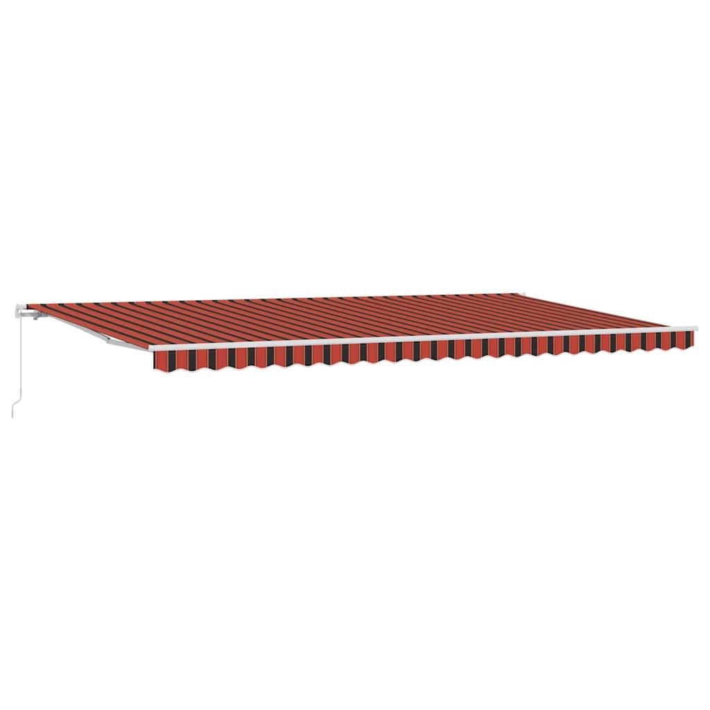 Toldo retráctil de 7 opciones