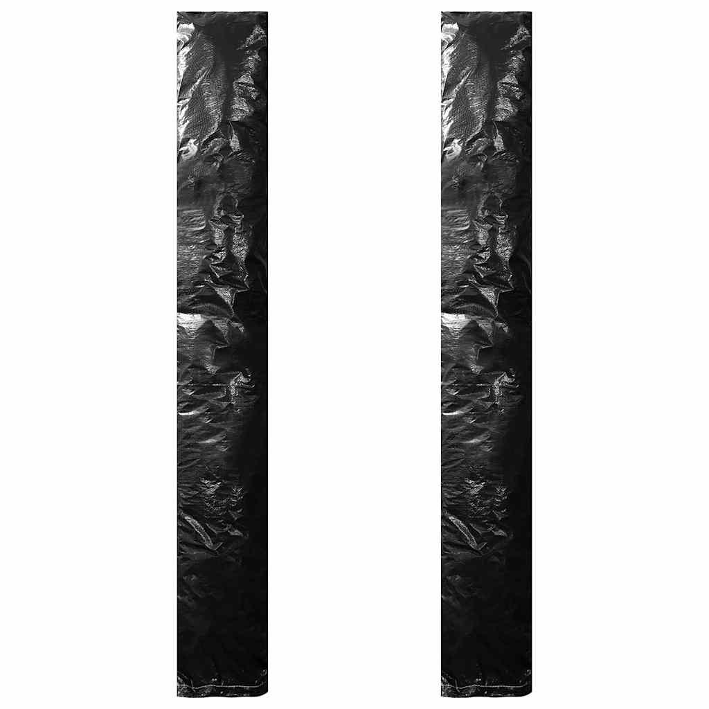Fundas de sombrilla con cremallera 2 unidades PE
