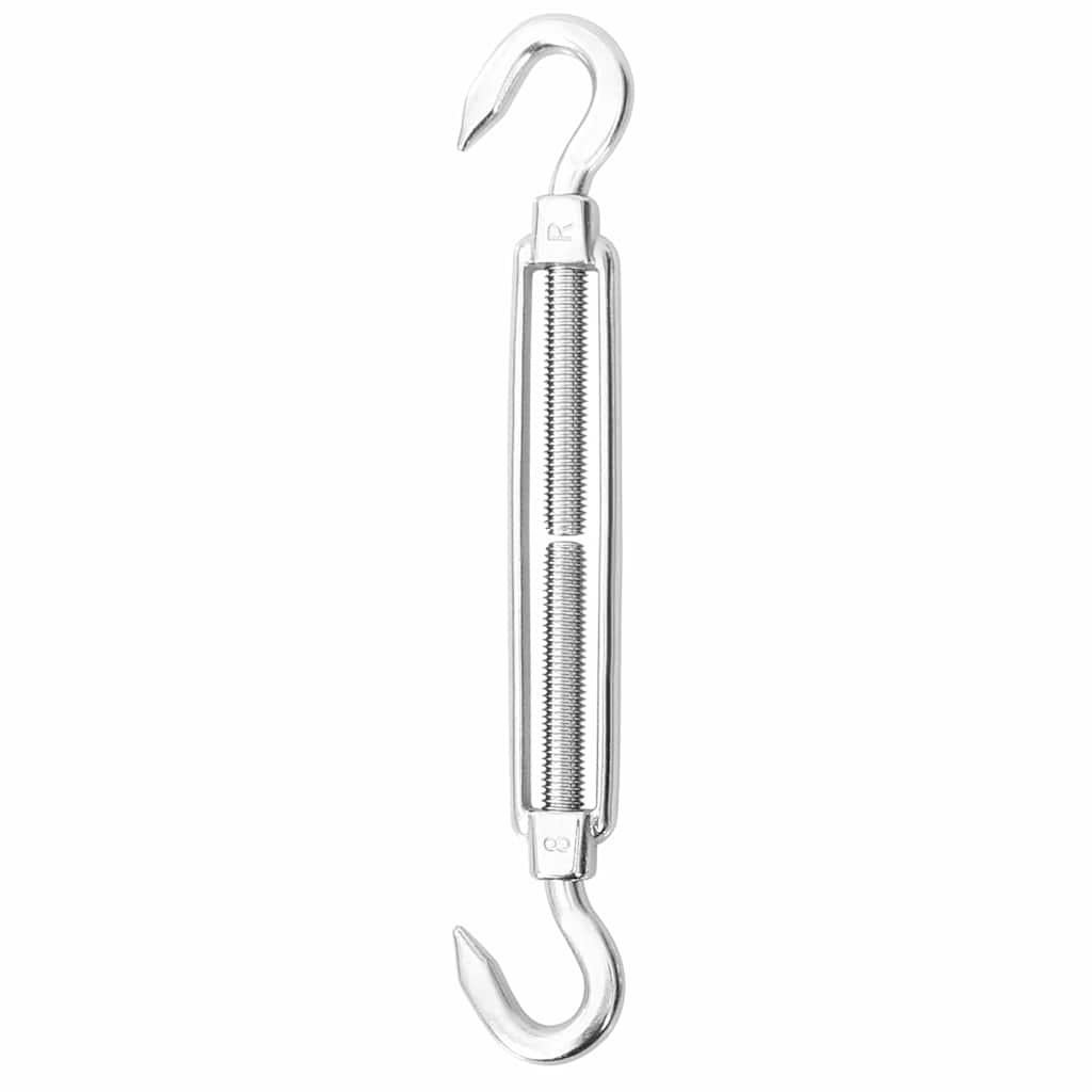 Juego de accesorios para toldo de vela 8 pzas acero inoxidable