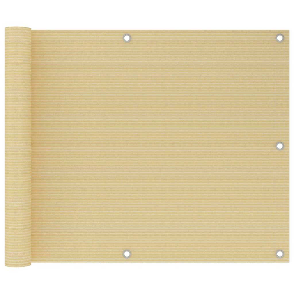 Toldo para balcón HDPE 75x500 cm