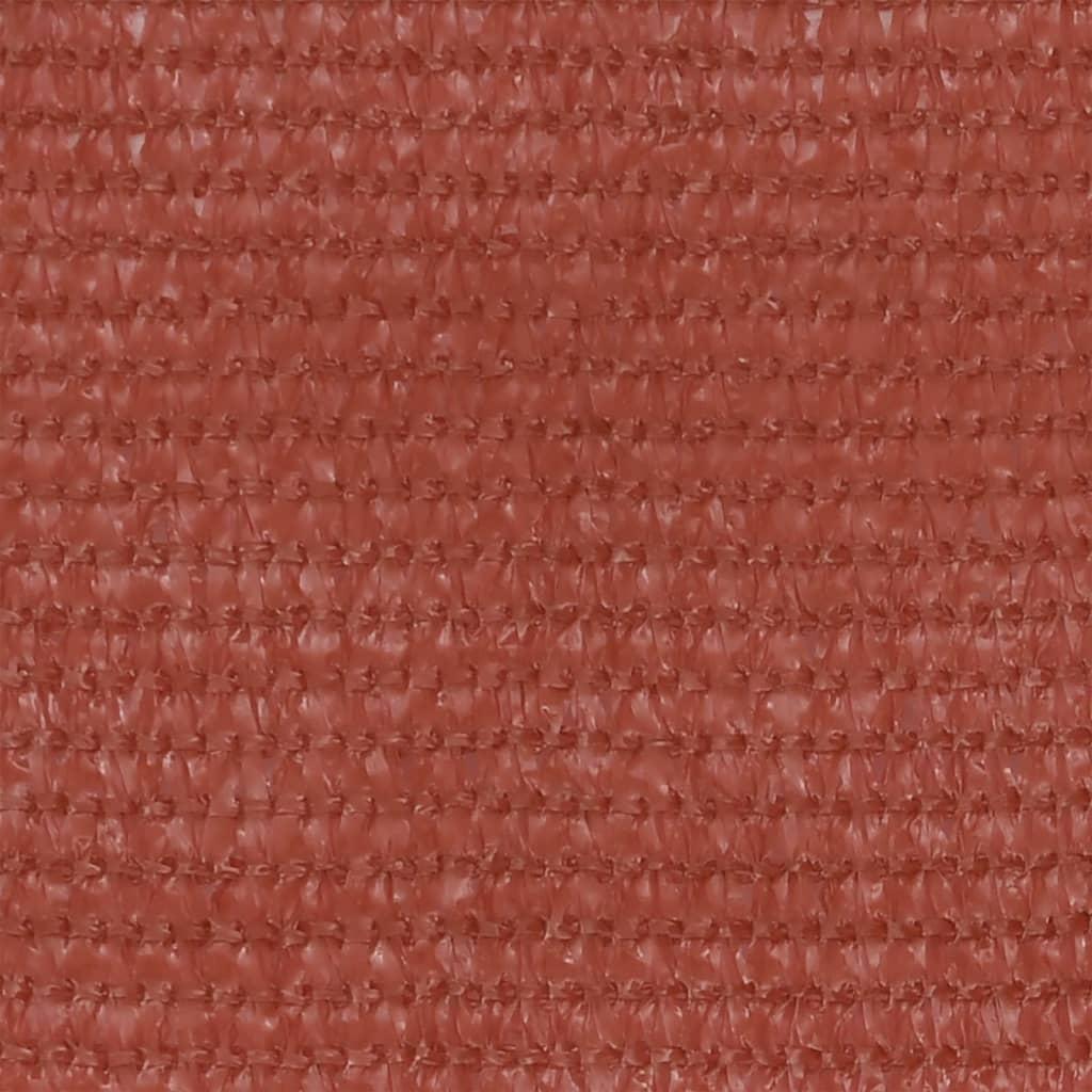 Toldo para balcón HDPE terracota 120x300 cm