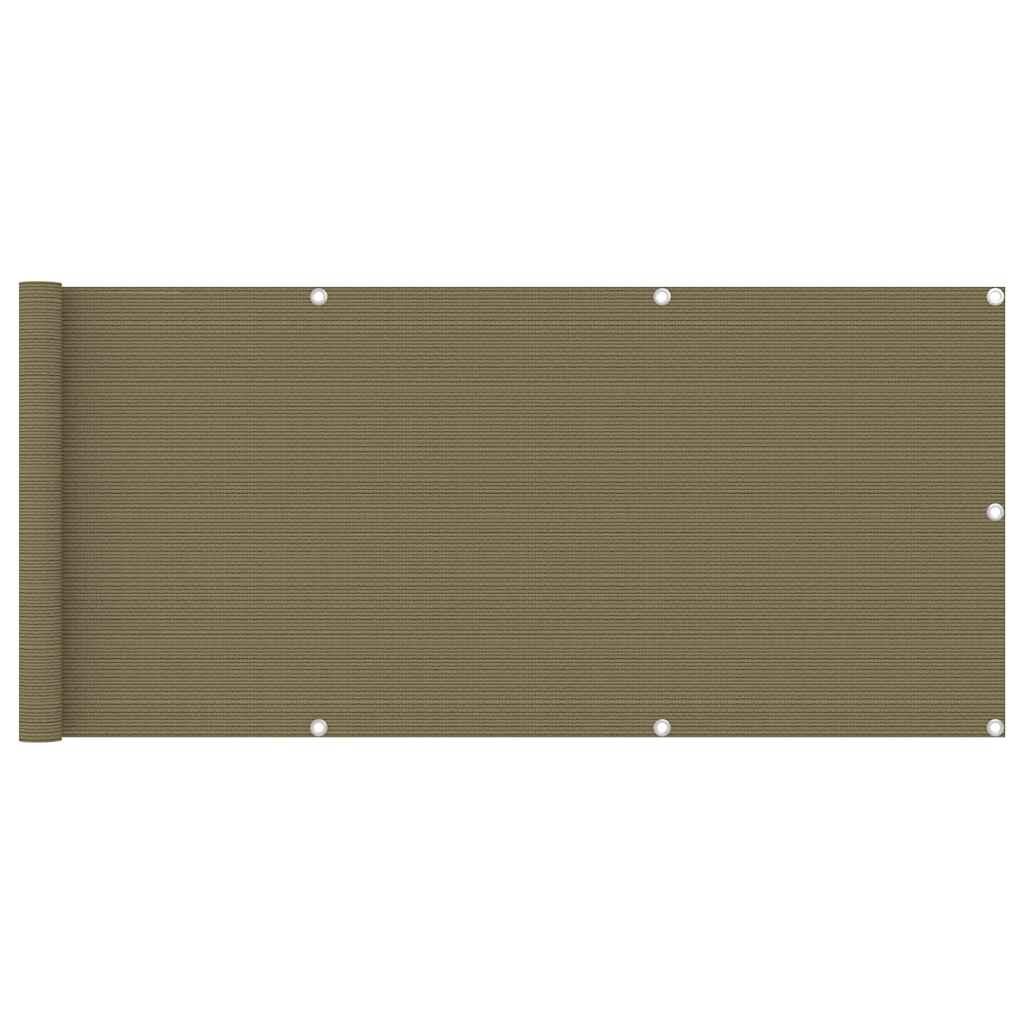 Toldo para balcón HDPE 75x600 cm
