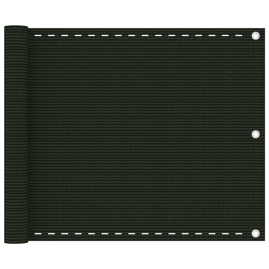 Toldo para balcón HDPE 75x400 cm