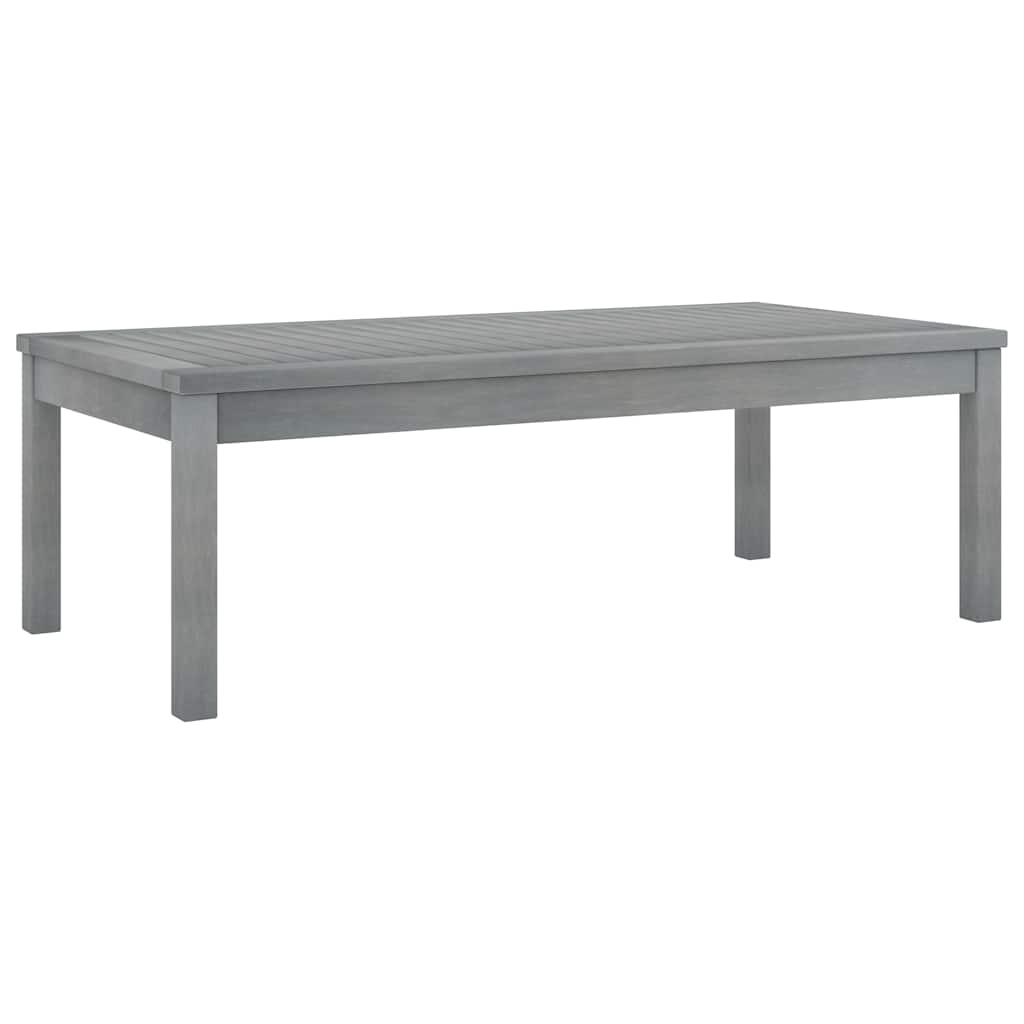 Mesa de centro de madera maciza de acacia