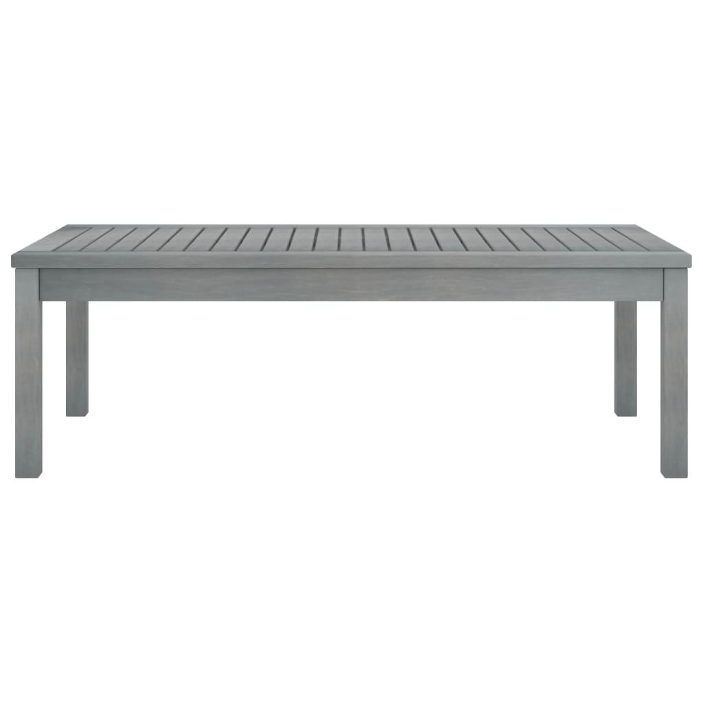 Mesa de centro de madera maciza de acacia