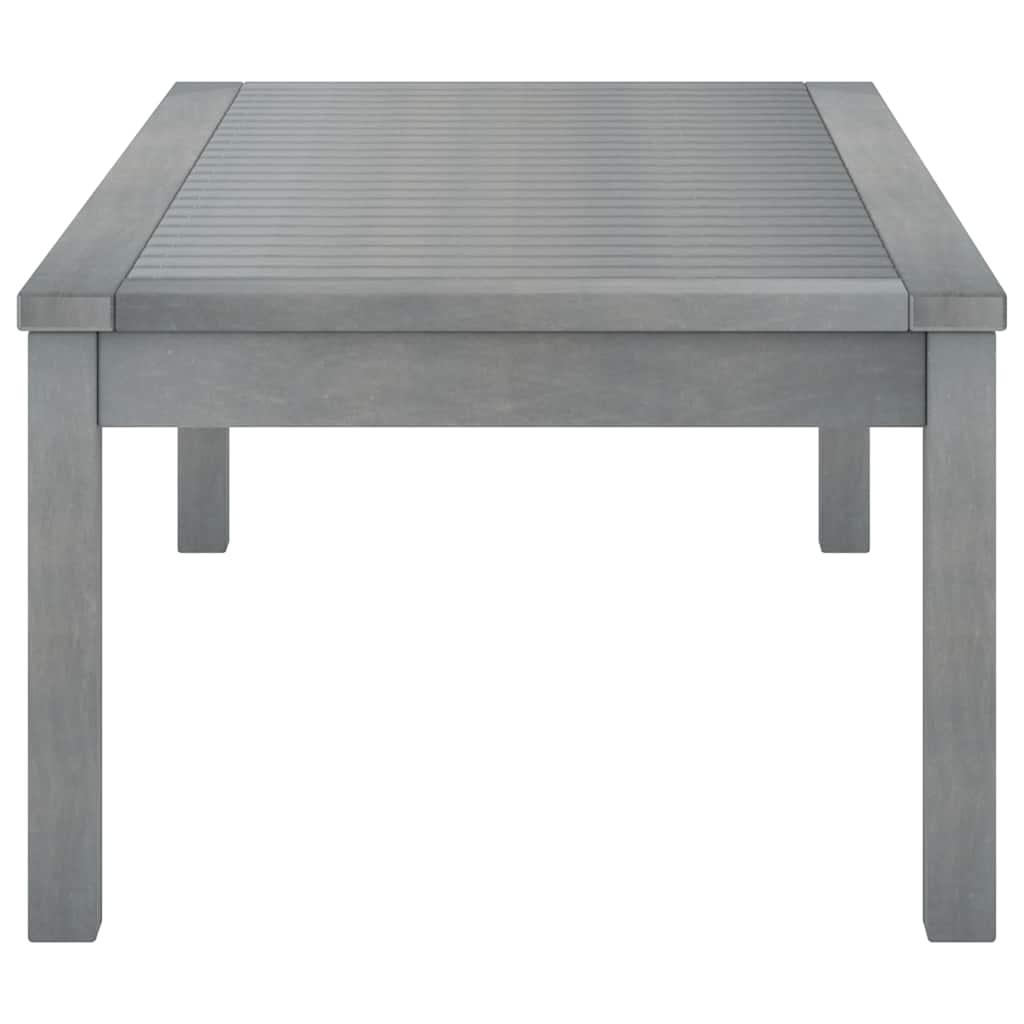 Mesa de centro de madera maciza de acacia