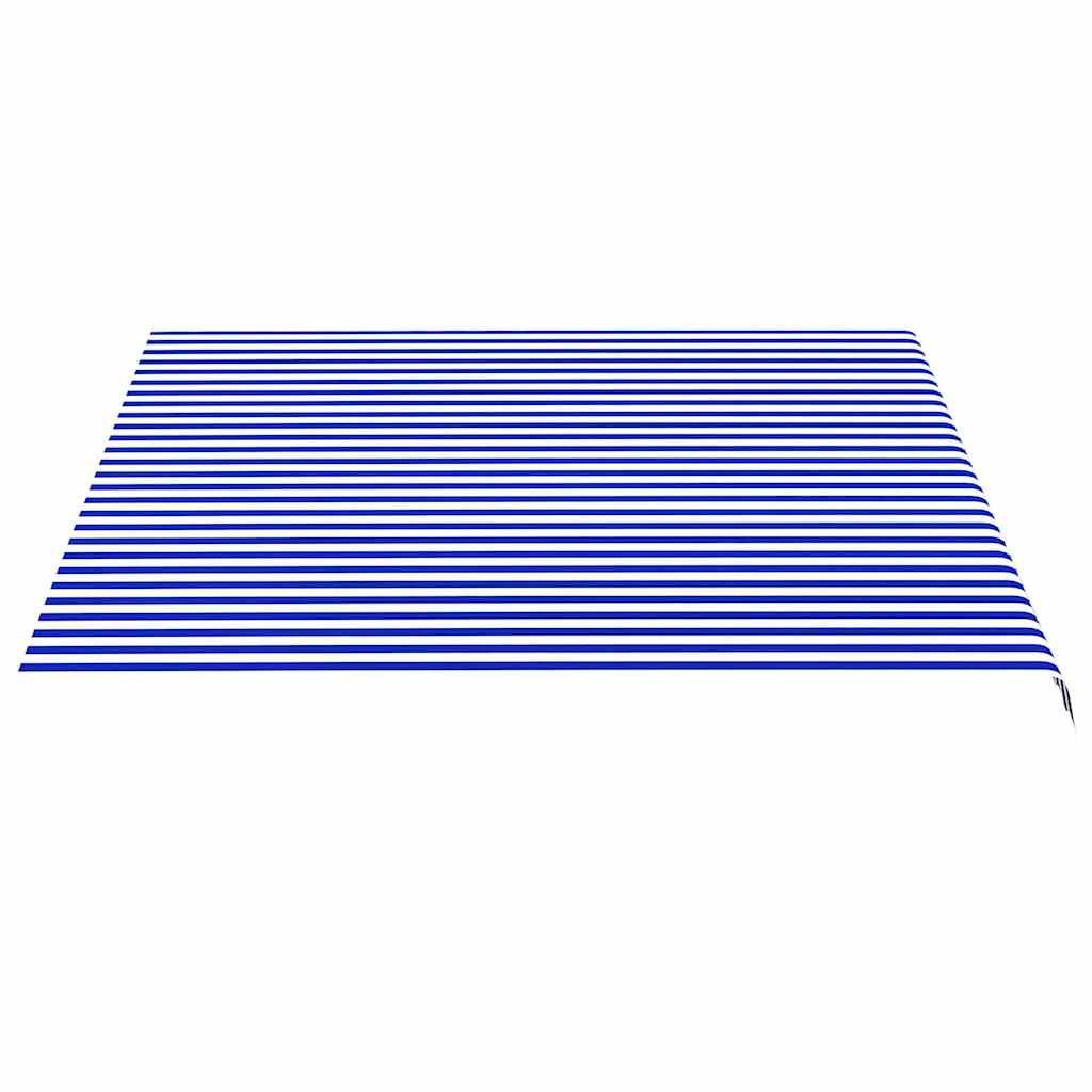 Tela de repuesto para toldo amarillo y naranja 4,5x3,5 m poliéster
