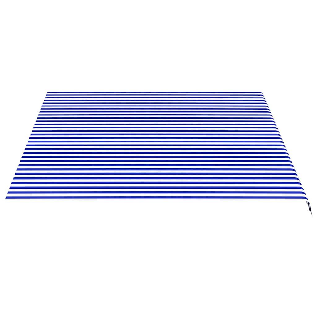Tela de repuesto para toldo amarillo y naranja 4,5x3,5 m poliéster