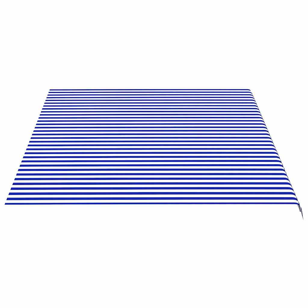 Tela de repuesto para toldo amarillo y naranja 4,5x3,5 m poliéster