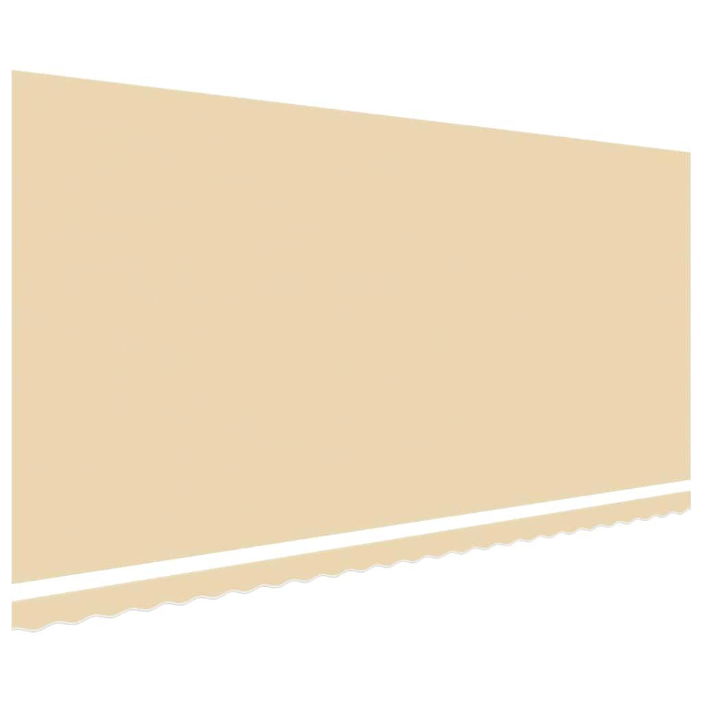 Tela de repuesto para toldo amarillo y naranja 600x350 cm poliéster