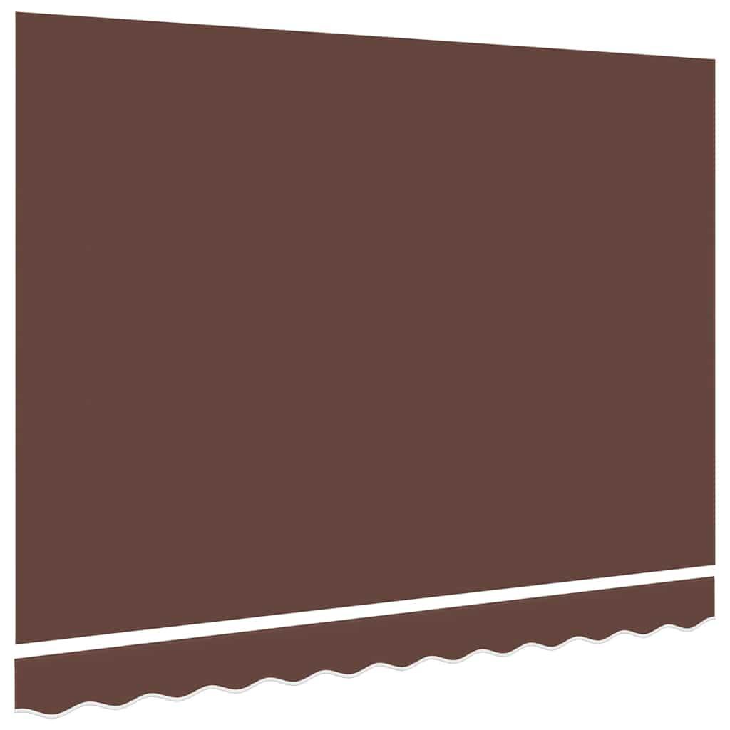 Tela de repuesto para toldo gris antracita 400x350 cm poliéster