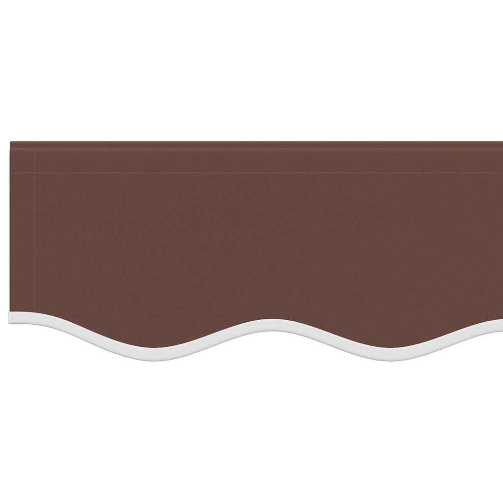 Tela de repuesto para toldo gris antracita 400x350 cm poliéster