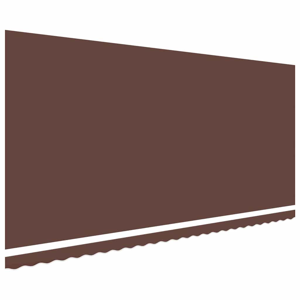 Tela de repuesto para toldo gris antracita 400x350 cm poliéster
