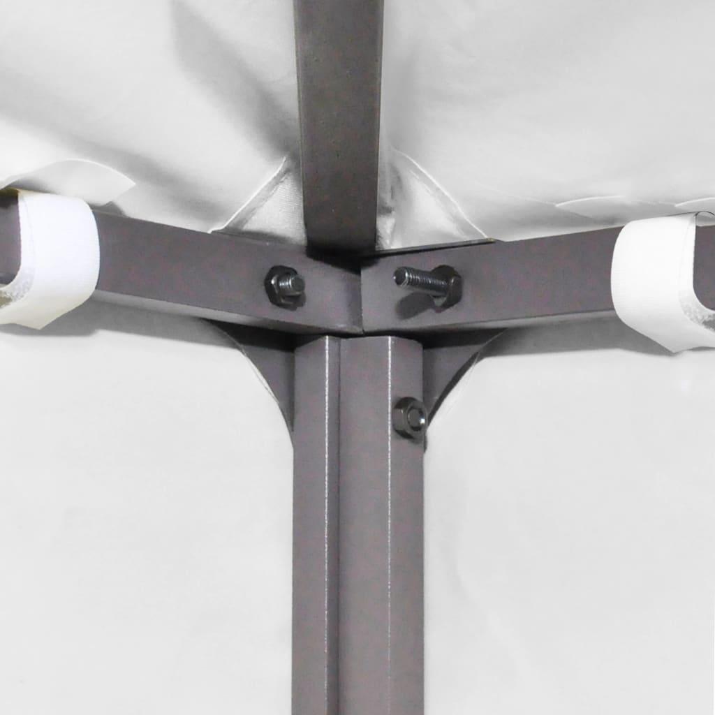 Toldo de cenador 2 niveles 310 g/m² 4x3 m gris antracita