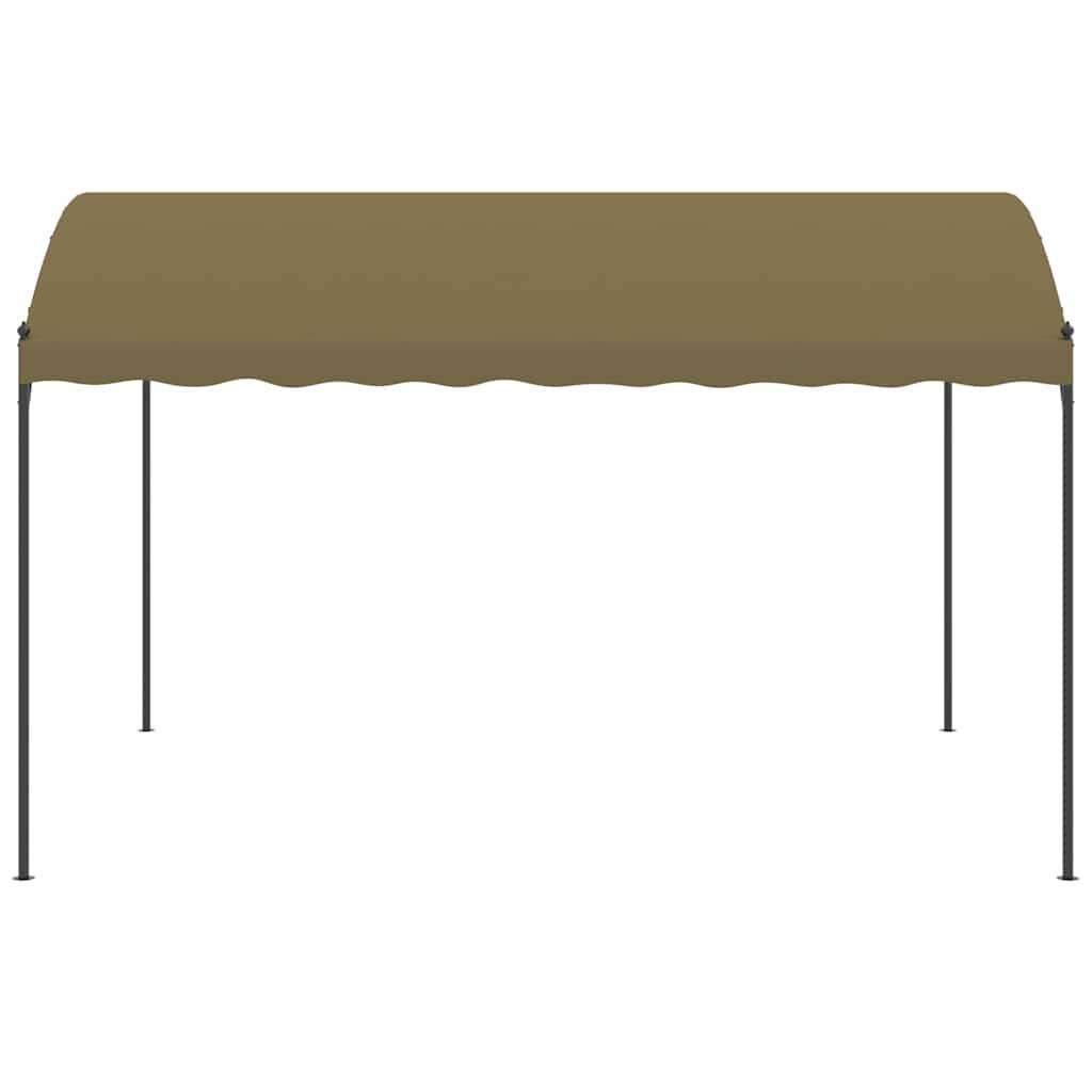 Cenador gris antracita 384x281x270 cm 180 g/m²