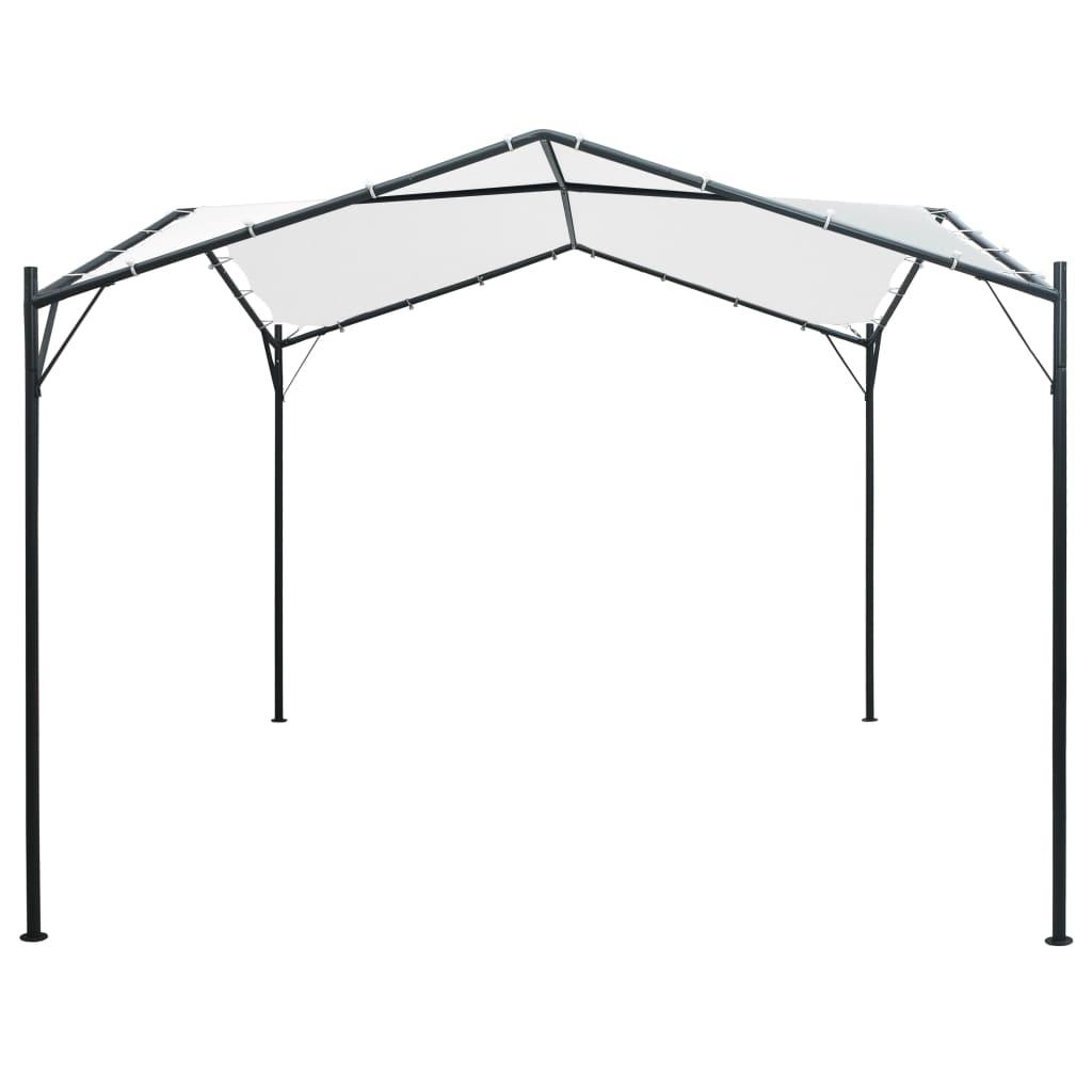 Cenador gris antracita 384x281x270 cm 180 g/m²