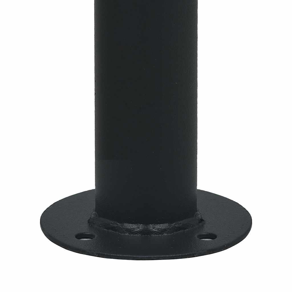 Cenador gris antracita 384x281x270 cm 180 g/m²