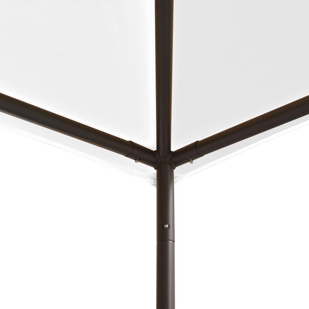 Cenador gris antracita 384x281x270 cm 180 g/m²