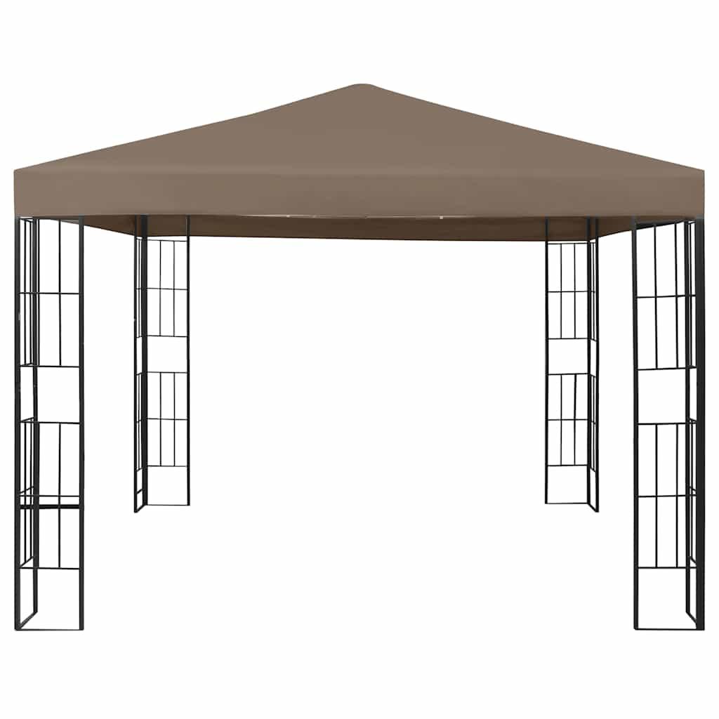 Cenador gris antracita 600x298x270 cm