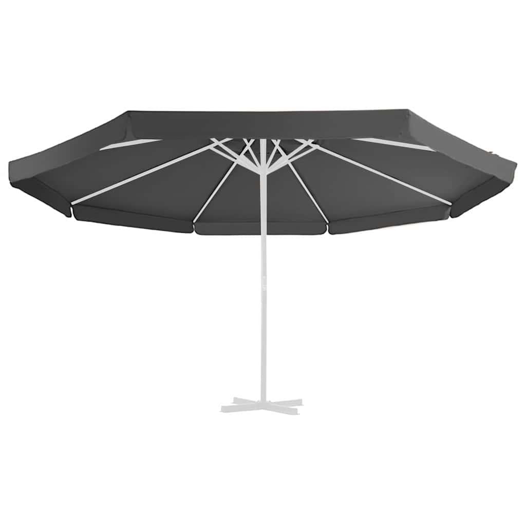 Tela de repuesto para sombrilla gris antracita 515 cm