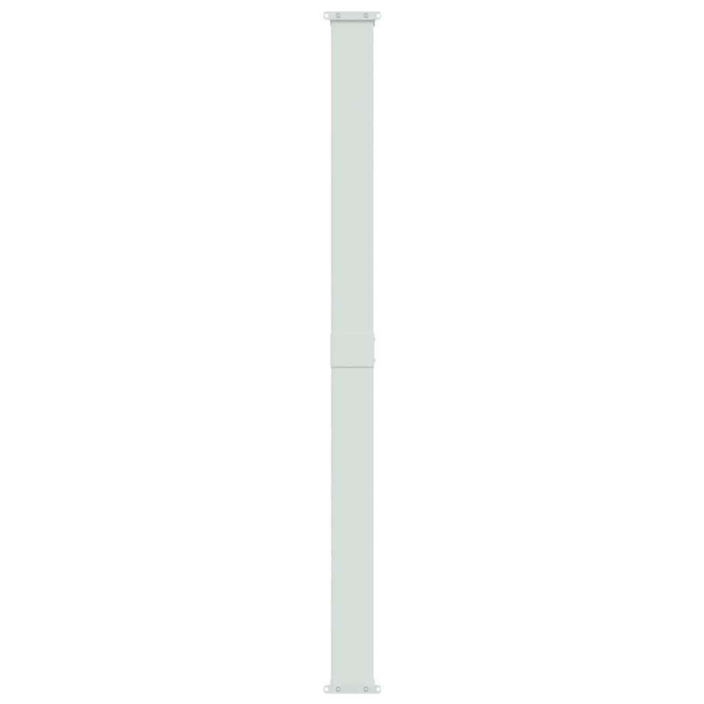 Toldo lateral retráctil para patio gris antracita 140x1200 cm