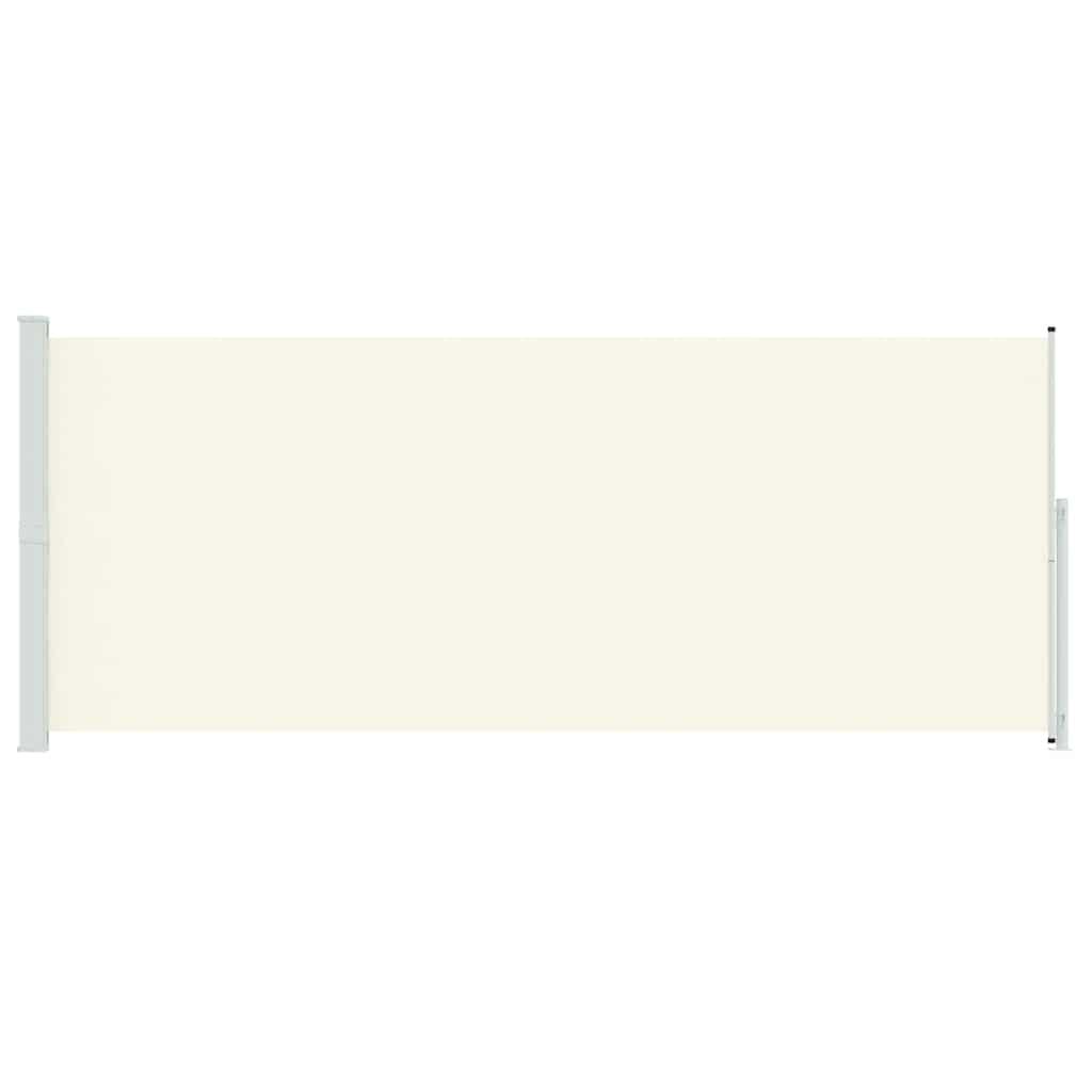 Toldo lateral retráctil para patio gris antracita 140x1200 cm