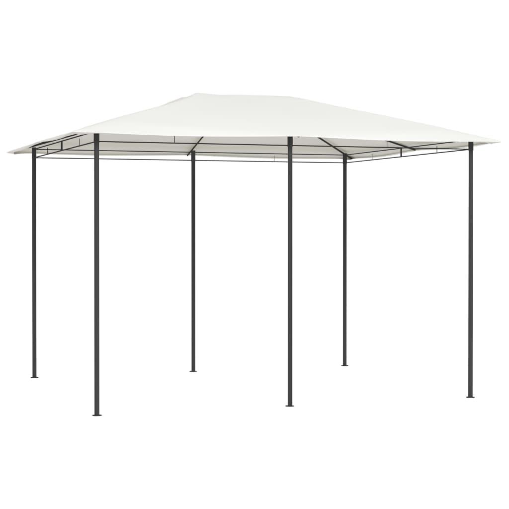 Cenador gris antracita 2,98x5,3x2,59 m 160 g/m²