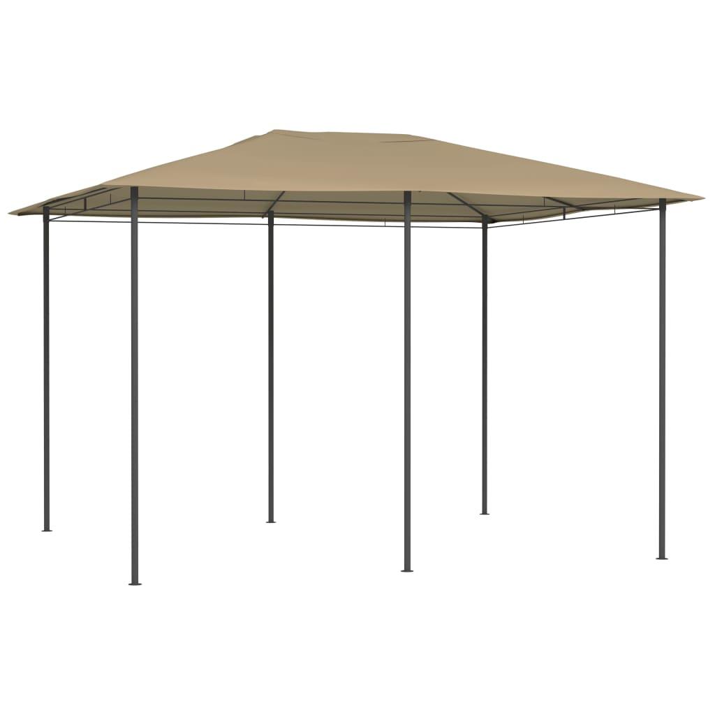 Cenador gris antracita 2,98x5,3x2,59 m 160 g/m²