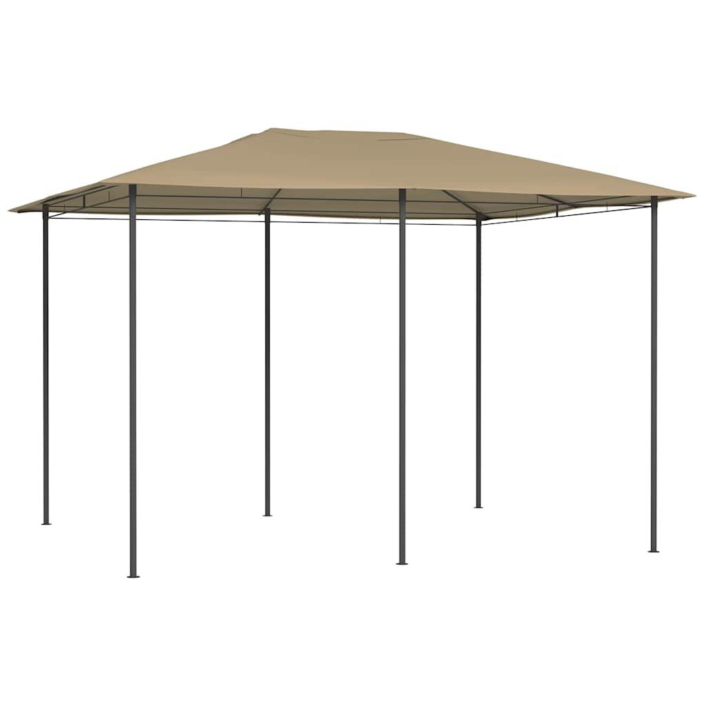 Cenador gris antracita 2,98x5,3x2,59 m 160 g/m²