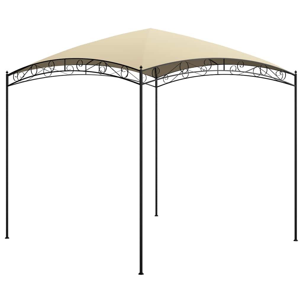 Cenador gris antracita 384x281x270 cm 180 g/m²