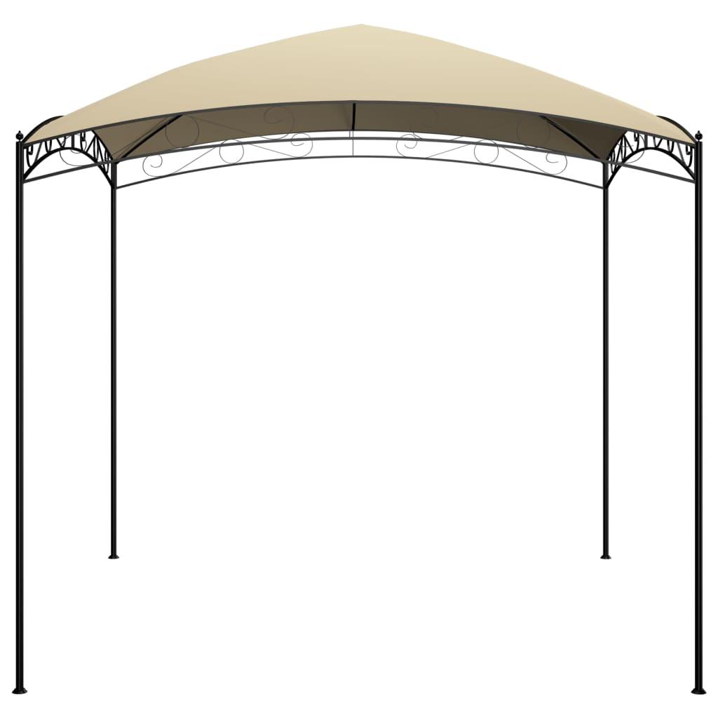 Cenador gris antracita 384x281x270 cm 180 g/m²