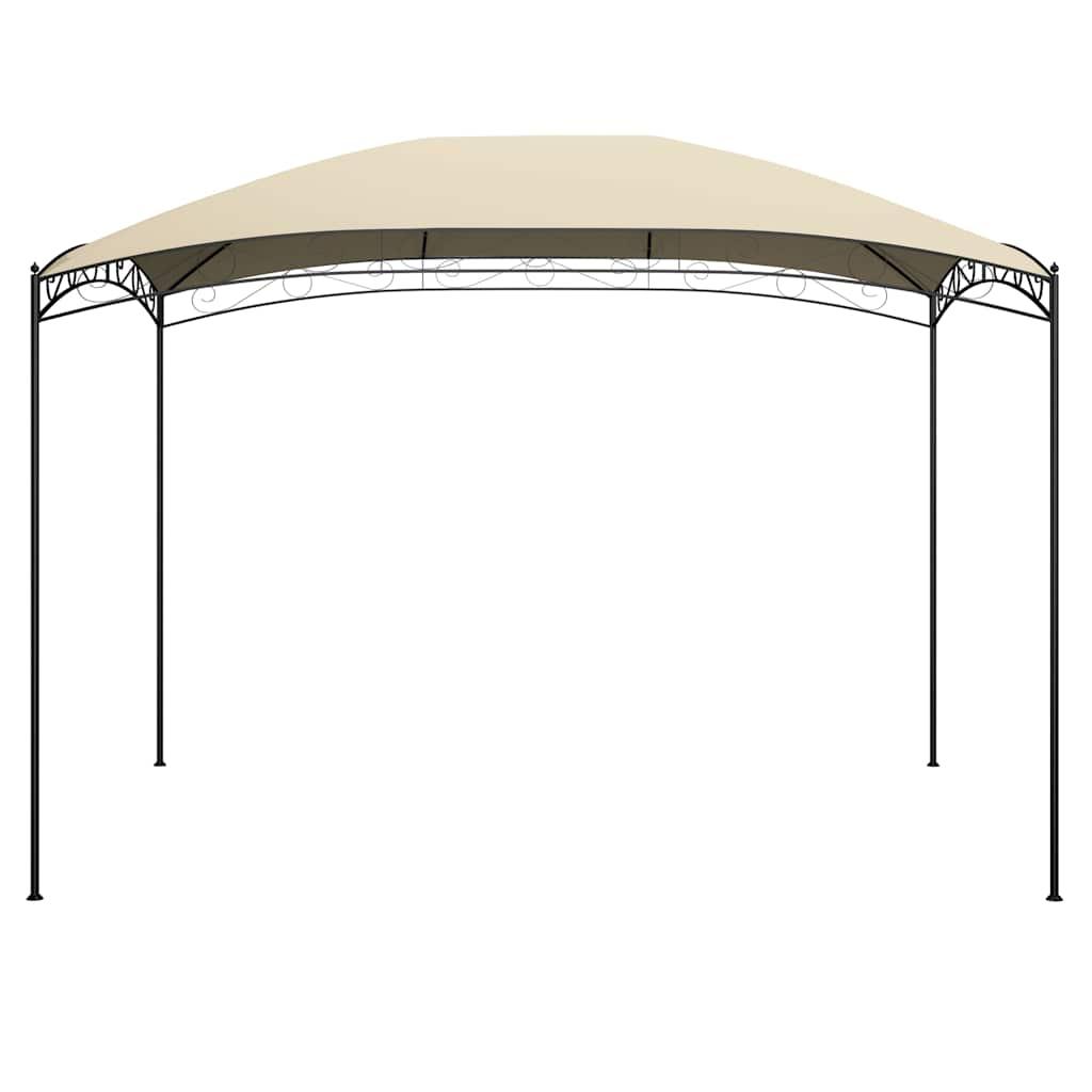 Cenador gris antracita 384x281x270 cm 180 g/m²