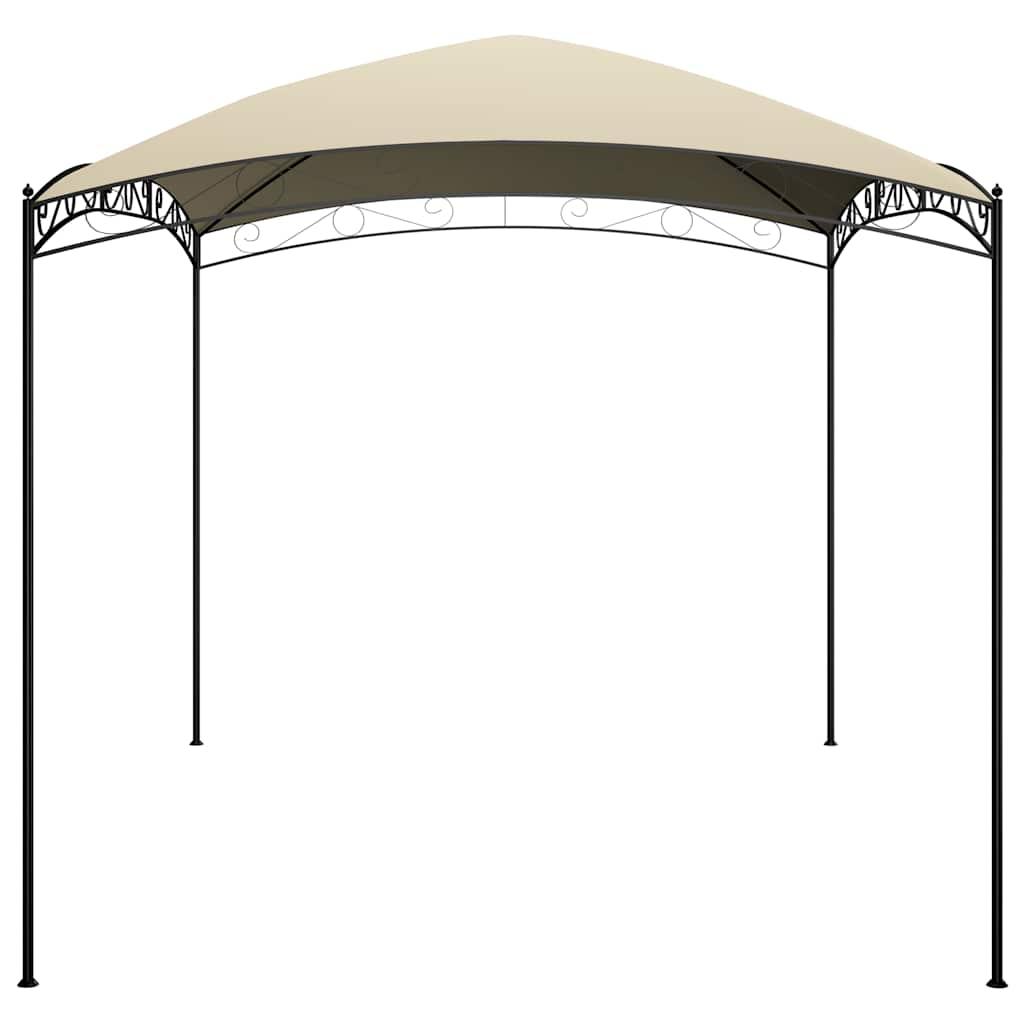 Cenador gris antracita 384x281x270 cm 180 g/m²