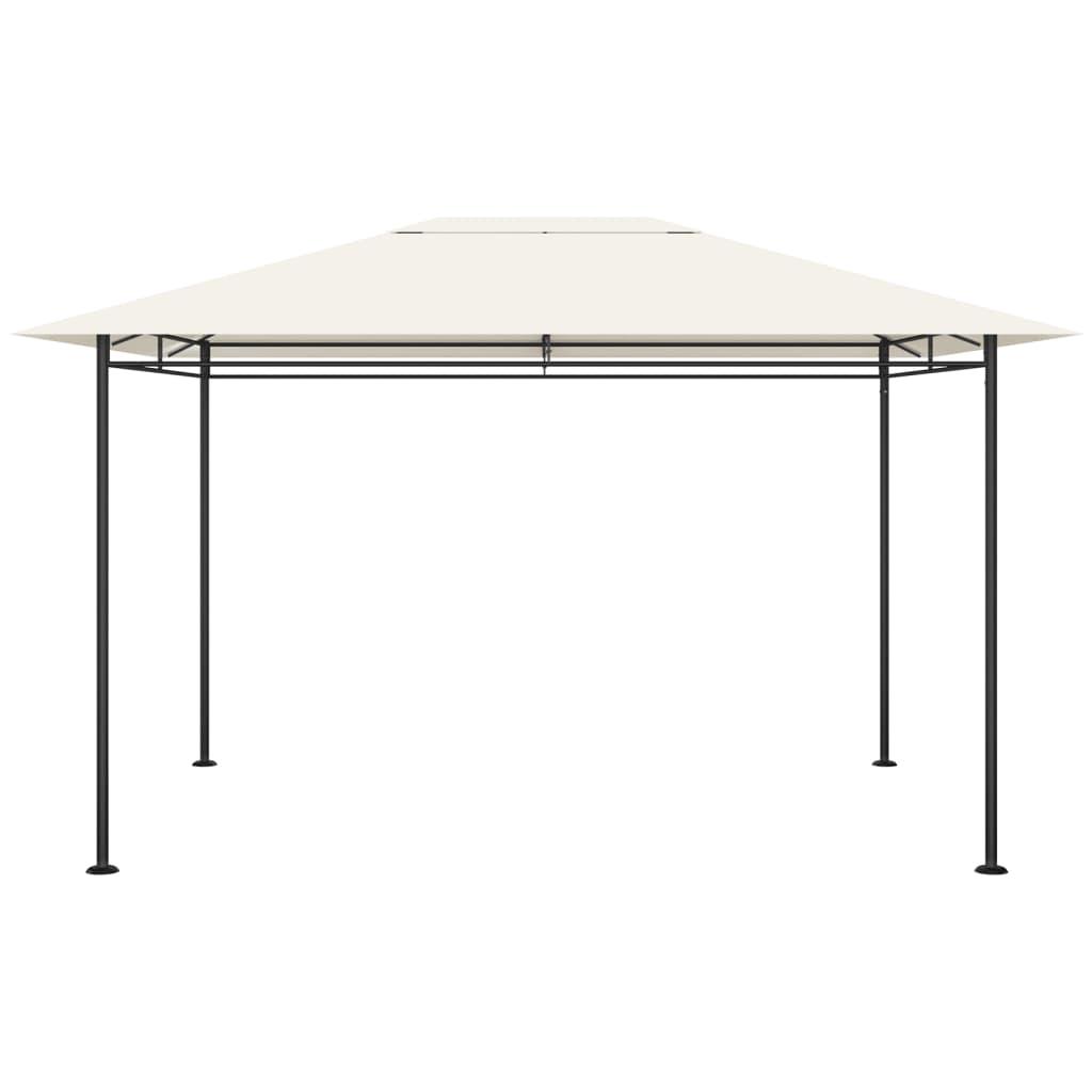 Cenador gris antracita 384x281x270 cm 180 g/m²