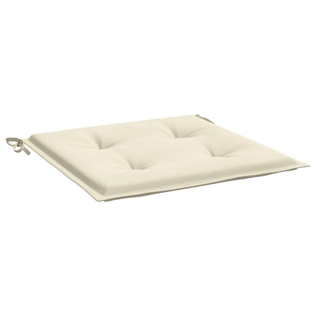 Cojines silla de jardín 2 uds tela Oxford antracita 50x50x3 cm