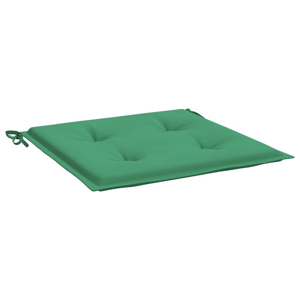 Cojines silla de jardín 2 uds tela Oxford antracita 50x50x3 cm